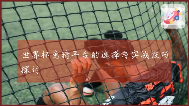 世界杯竞猜平台的选择与实战技巧探讨